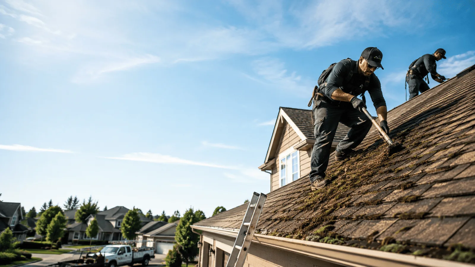 Roof Moss Removal in Bedford, NY near me